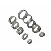 Twin Eagle Imports Grab Kits 100pc 304 Stainless Steel 5.8-7mm Ear Hose Clamp Grab Kit Assortment